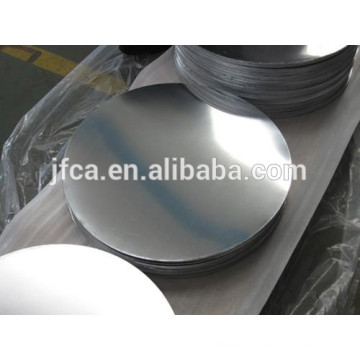 1050 1060 1070 1100 3003 Círculo redondo de aluminio para utensilios de cocina